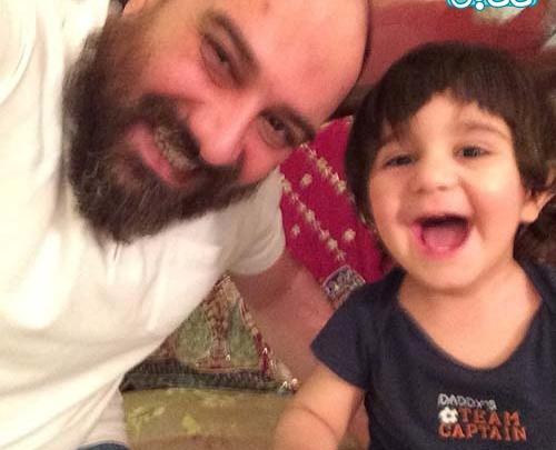 عکسهای برزو ارجمند و پسرش