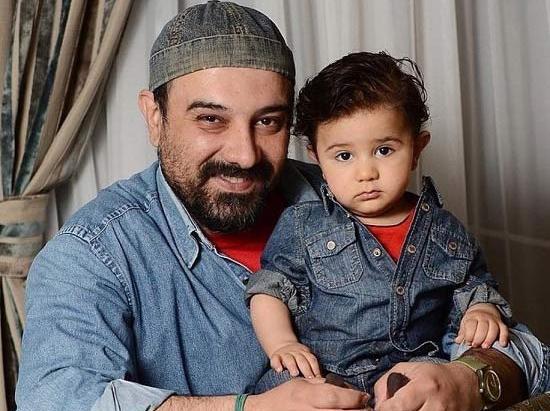 عکسهای برزو ارجمند و پسرش