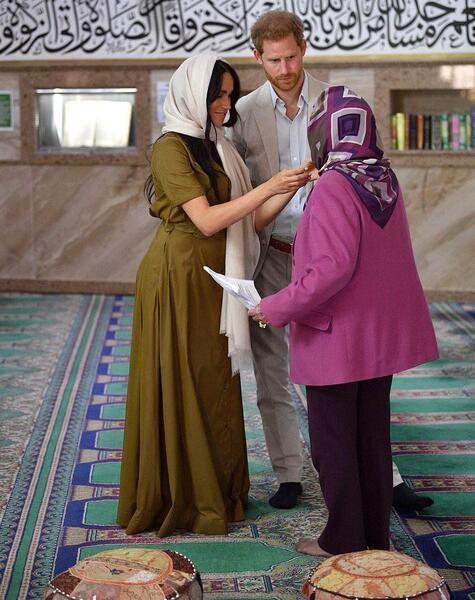 عکسهای حجاب ملکه انگلیس