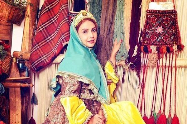 عکس شبنم قلی خانی در نوجوانی