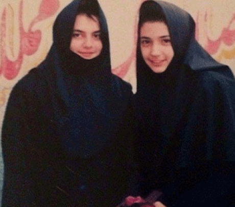 عکس شبنم قلی خانی در نوجوانی