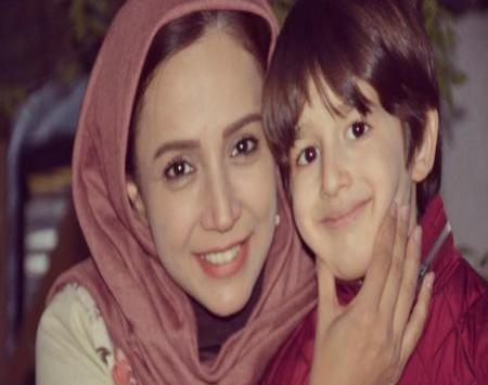 عکس شبنم قلی خانی در نوجوانی