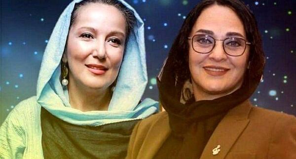 عکس باران کوثری و فرزاد فرزین