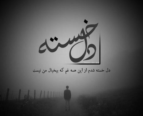 عکس پروفایل این روزا تنها حسم بی حسیه