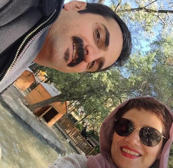 عکس پدر شبنم مقدمی