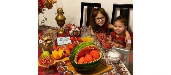 عکس شب یلدا شاهرخ استخری