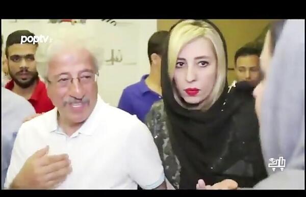عکس علیرضا خمسه با همسرش