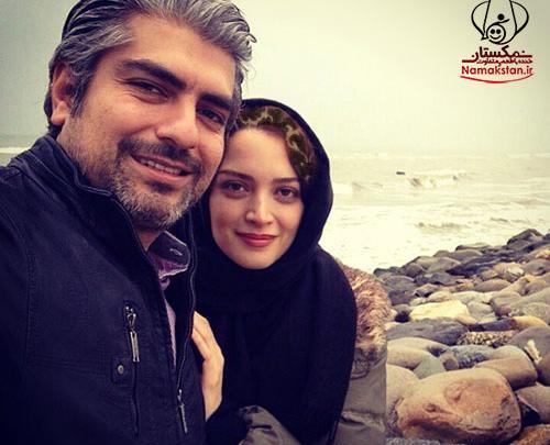 عکس بهنوش طباطبایی با همسرش مهدی پاکدل