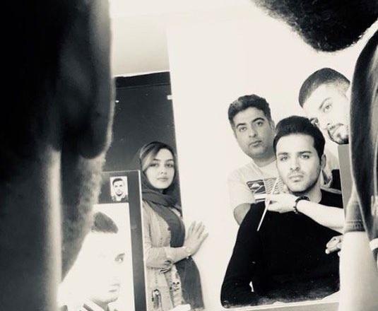 عکس نوجوانی سامان صفاری