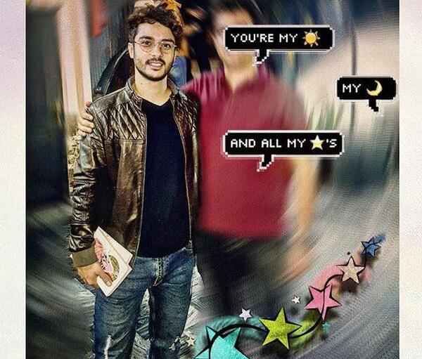 عکس ساعد سهیلی با متن