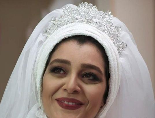 عکس ساره بیات در لباس عروس
