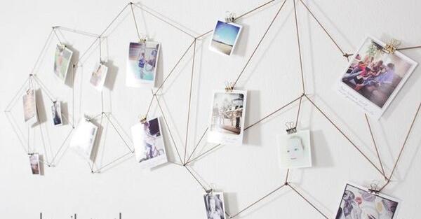 ایده برای زدن عکس به دیوار
