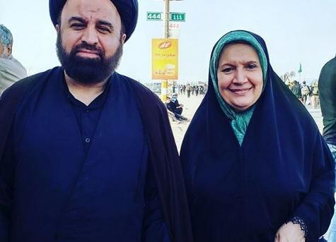 عکس شهین تسلیمی و پسرش