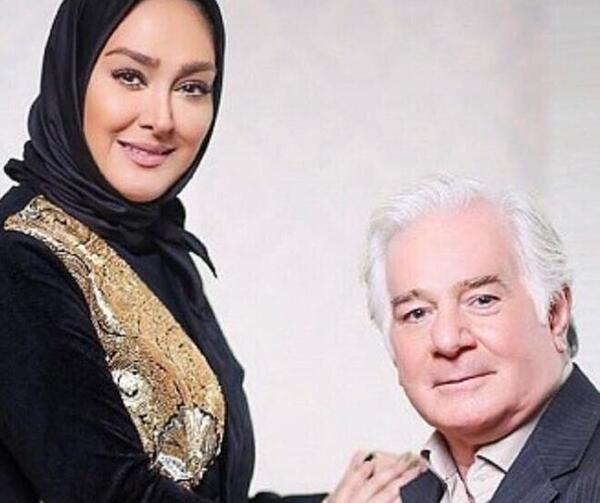 عکس الهام حمیدی و همسرش و فرزندش