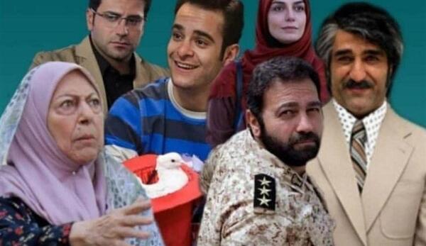 عکس پشت صحنه خنده دار زیرخاکی