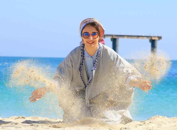 دریا عکس شبنم قلی خانی بی حجاب