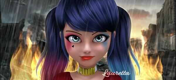 عکس مرینت هارلی