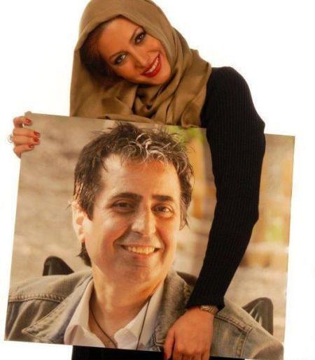 عکس فریبا نادری و همسر جدیدش
