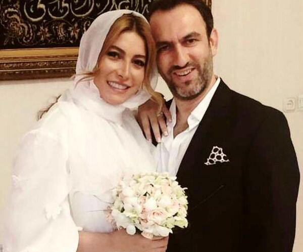 عکس فریبا نادری و همسر جدیدش