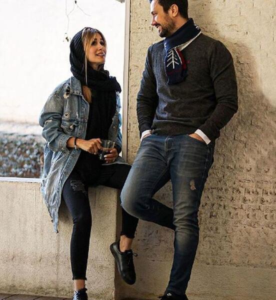 عکس بی حجاب همسر شاهرخ استخری