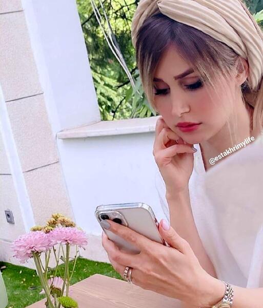 عکس بی حجاب همسر شاهرخ استخری