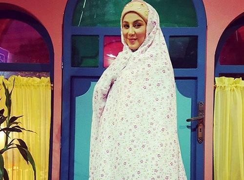 عکس چادری بهنوش بختیاری