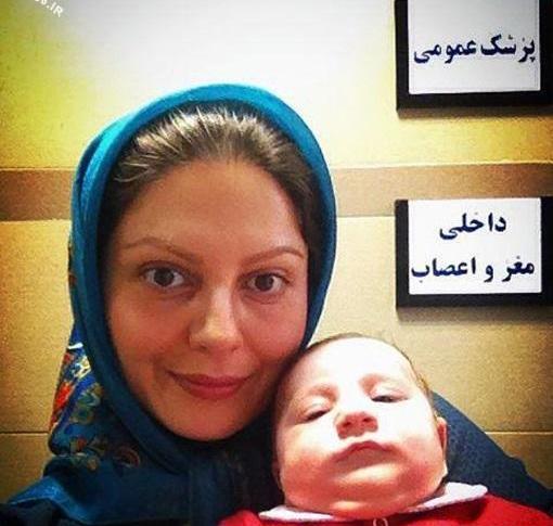 عکس سولماز غنی و همسرش