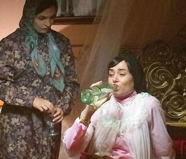 عکس شهاب حسینی و ترانه علیدوستی در شهرزاد
