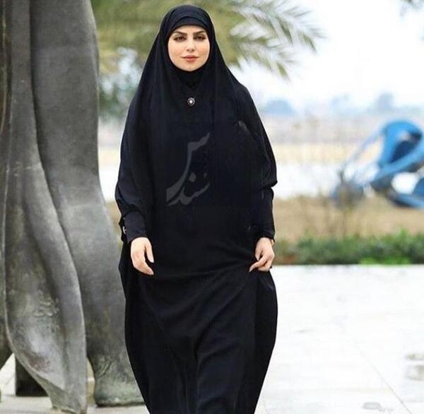 عکس مدل های چادر استین دار