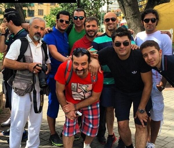 عکس لیندا کیانی با شلوار کوتاه