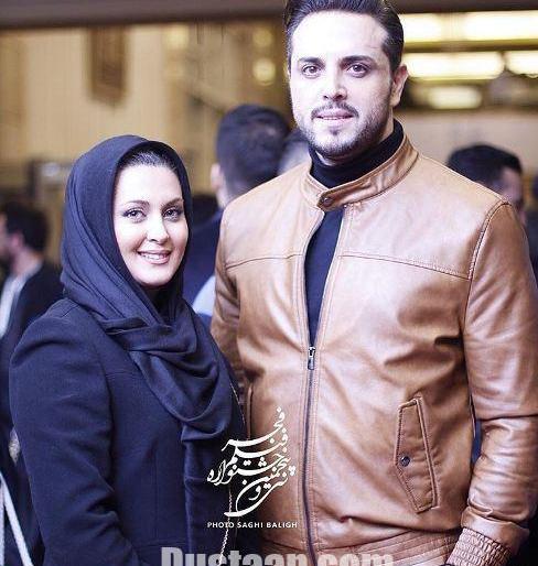 عکس پدرام شریفی با همسرش