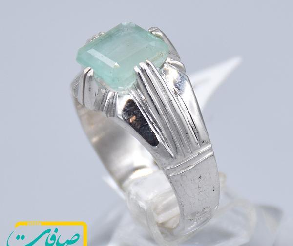 عکس انگشتر زمرد اصل