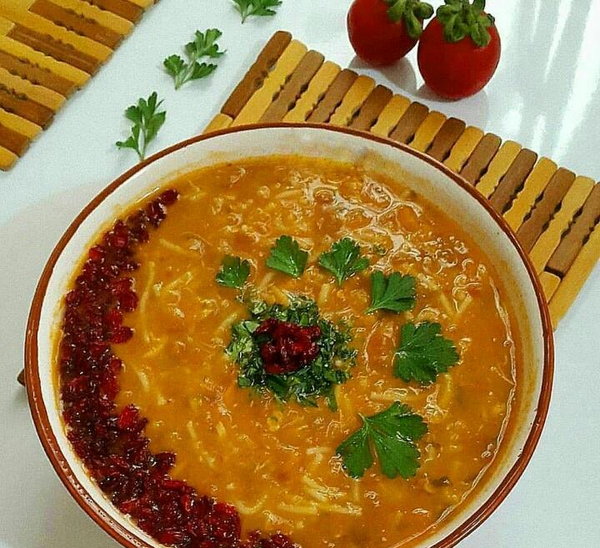 عکس سوپ زرشک