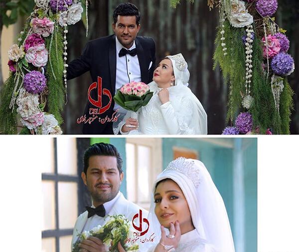 عکس حامد بهداد با ساره بیات