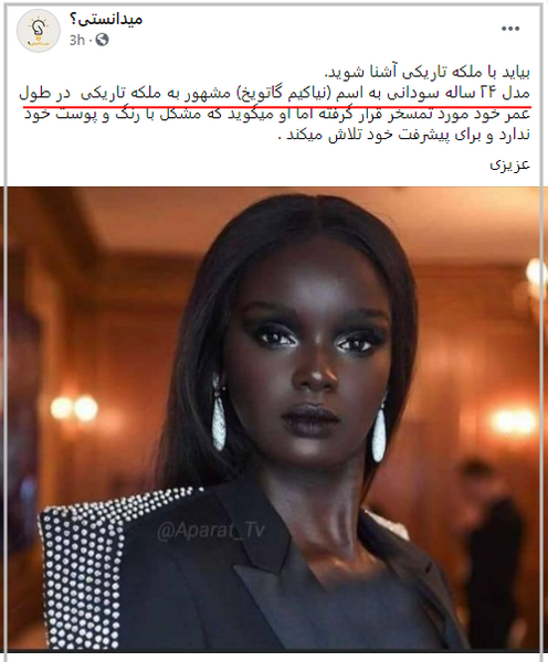 عکس ملکه زیبایی سیاه پوست