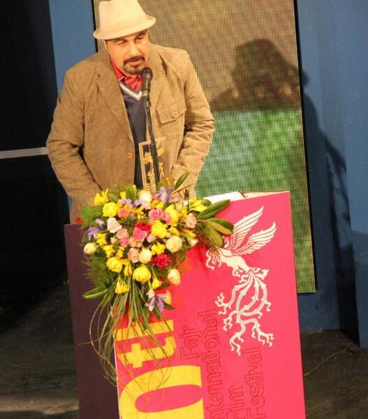 عکس سیمرغ رضا عطاران