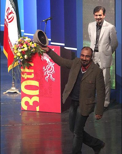 عکس سیمرغ رضا عطاران