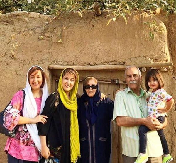 عکس پدر و مادر پانته آ بهرام