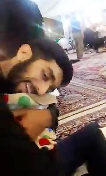 عکس شهید حججی در حرم امام رضا