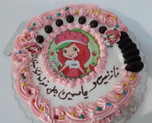 عکس کیک خانگی تولد