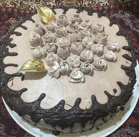 عکس کیک خانگی تولد