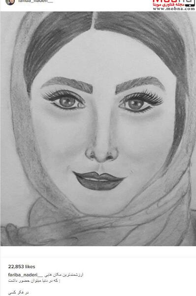 عکس نقاشی صورت نقاشی