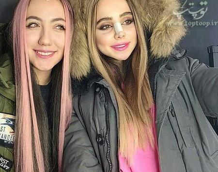 عکس نیکا فلاحی و رلش