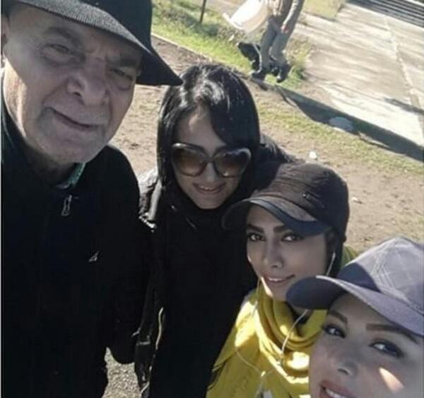عکس سیروس گرجستانی و خانواده