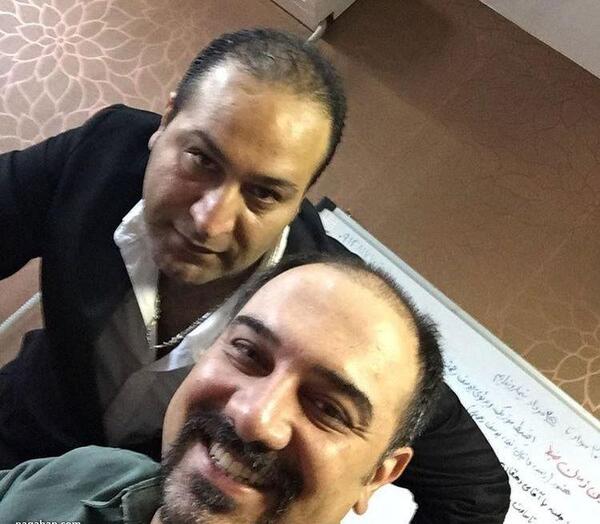 عکس برزو ارجمند و علی پاشا