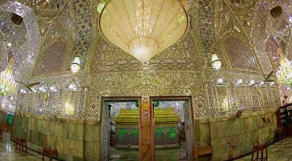 عکس داخل حرم امام علی