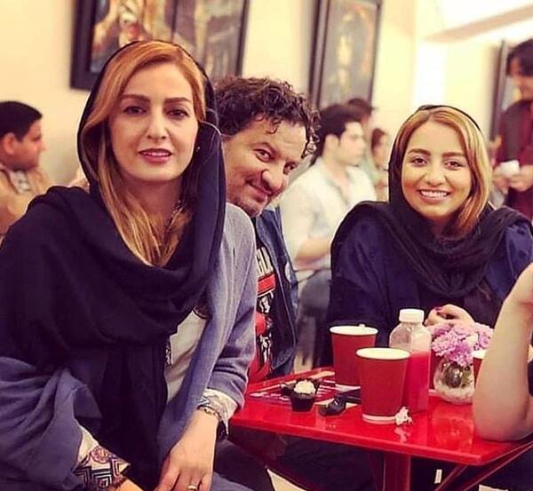 عکس شقایق دهقان و مهراب قاسم خانی