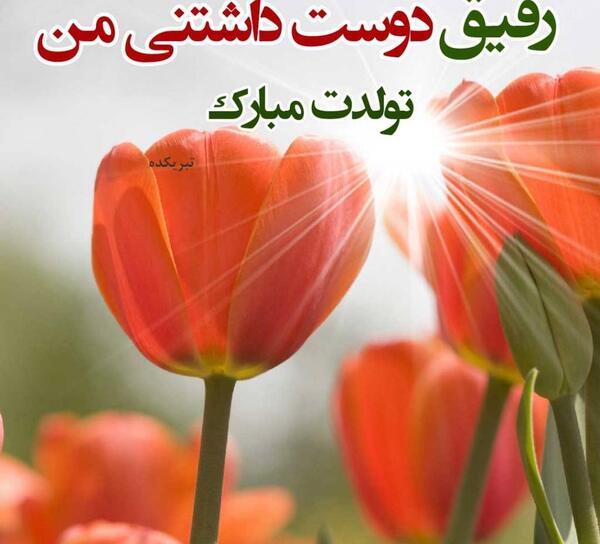 عکس تبریک تولد لاله