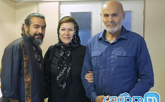 عکس از جمشید هاشم پور و همسرش