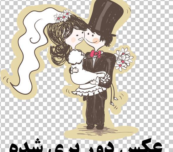 عکس عروس png
